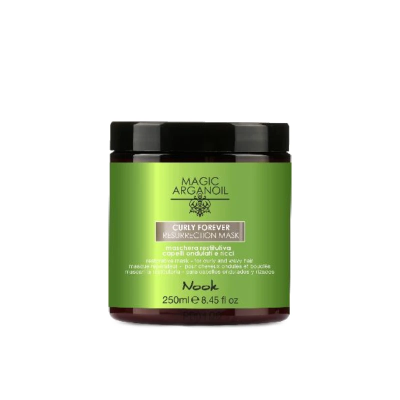 Maxima Nook Curly Forever Resurrection Mask — Intensywna regeneracja dla zniszczonych loków 250 ml - maska regenerujaca do włosów