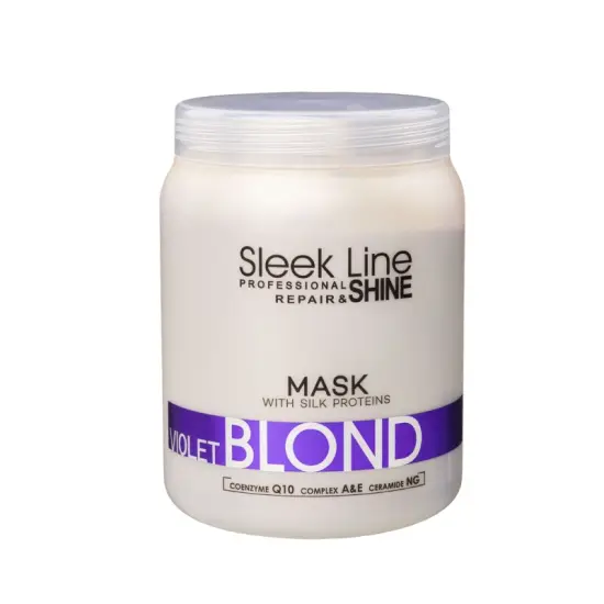 Stapiz Sleek Line Violet Blond Maska do włosów nadająca chłodne odcienie 1000ml