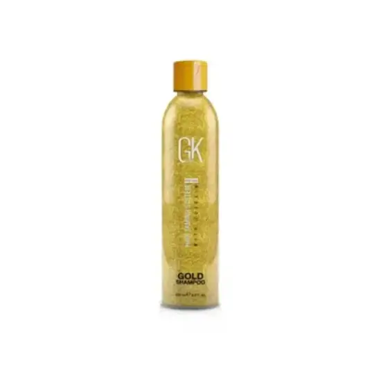GKhair Gold Shampoo – nawilżający szampon z drobinkami złota, Juvexinem i masłem shea 250 ml