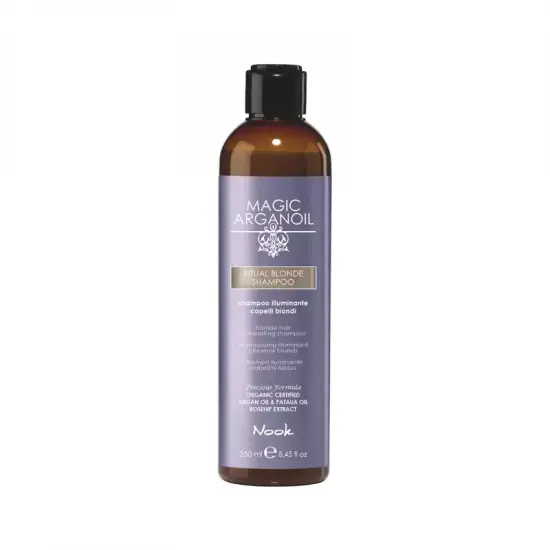 Maxima Nook Ritual Blond Szampon rozświetlający do włosów blond 250ml