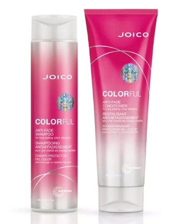 Joico Colorful Anti - Fade Duo - zestaw do włosów farbowanych szampon 300ml odżywka 250ml
